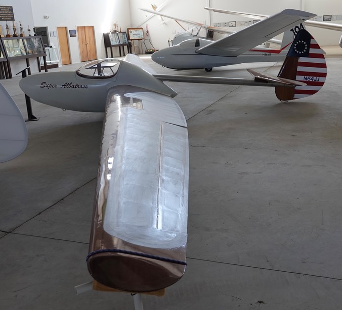 Bowlus BS-100 Super Albatross U. S. Southwest Soaring Museum, Moriarty, NM 6