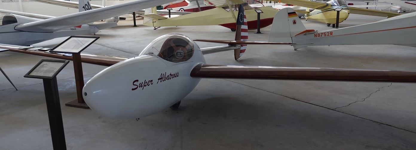 Bowlus BS-100 Super Albatross U. S. Southwest Soaring Museum, Moriarty, NM 7