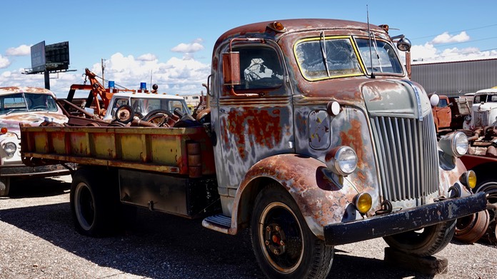 Ford (Big Truck) Lewis Antique Auto & Toy Museum, Moriarty, NM1