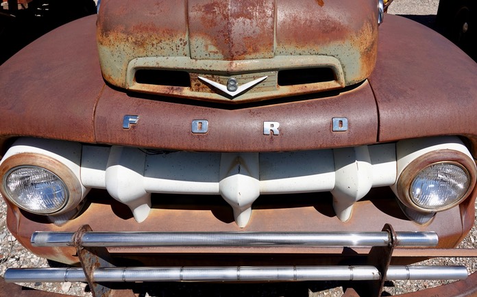 Ford F-5 Lewis Antique Auto & Toy Museum, Moriarty, NM1