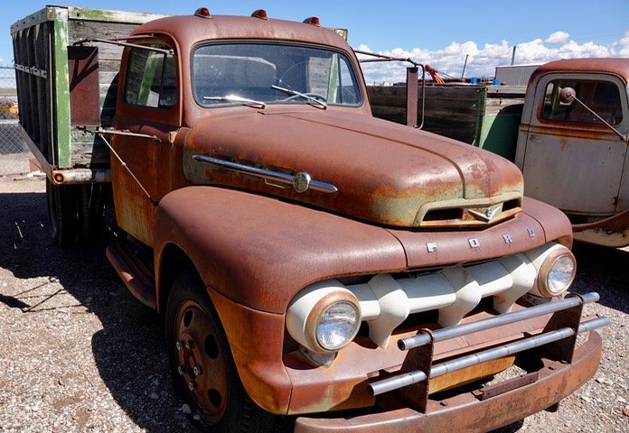 Ford F-5 Lewis Antique Auto & Toy Museum, Moriarty, NM7