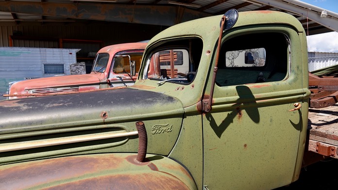 Ford Truck Lewis Antique Auto & Toy Museum, Moriarty, NM3