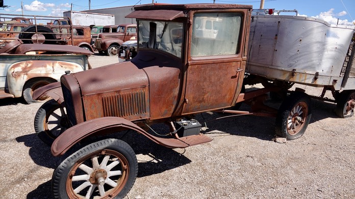 Ford with Trailor Lewis Antique Auto & Toy Museum, Moriarty, NM1