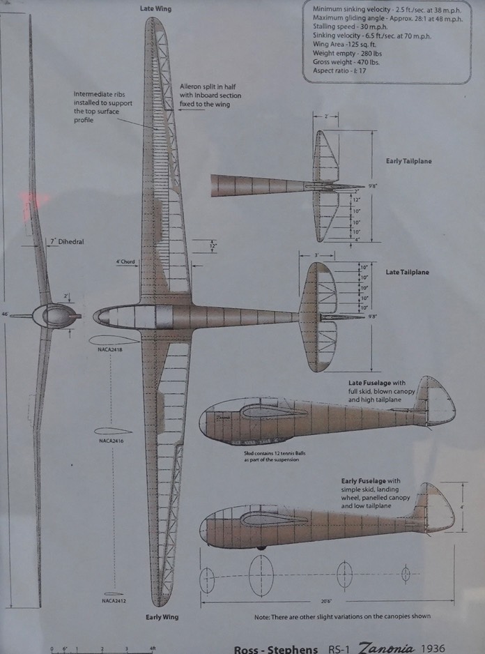 Ross RS-1 Zanonia (Replica) U. S. Southwest Soaring Museum, Moriarty, NM2