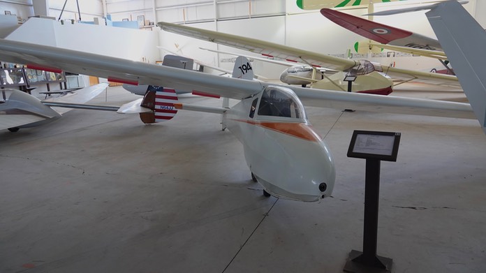 Scheibe L-Spatz 55 U. S. Southwest Soaring Museum, Moriarty, NM 5