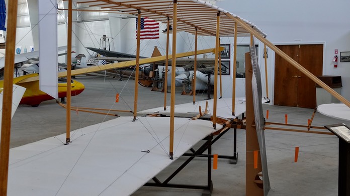 Wright 1902 Glider U. S. Southwest Soaring Museum, Moriarty, NM 2